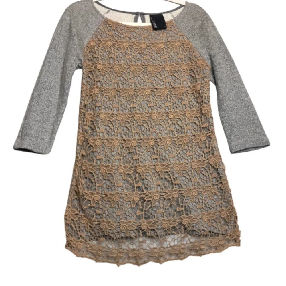 ANTHRO Dolan Le Pompe Eyelet Sweatshirt S - Picture 2 of 8